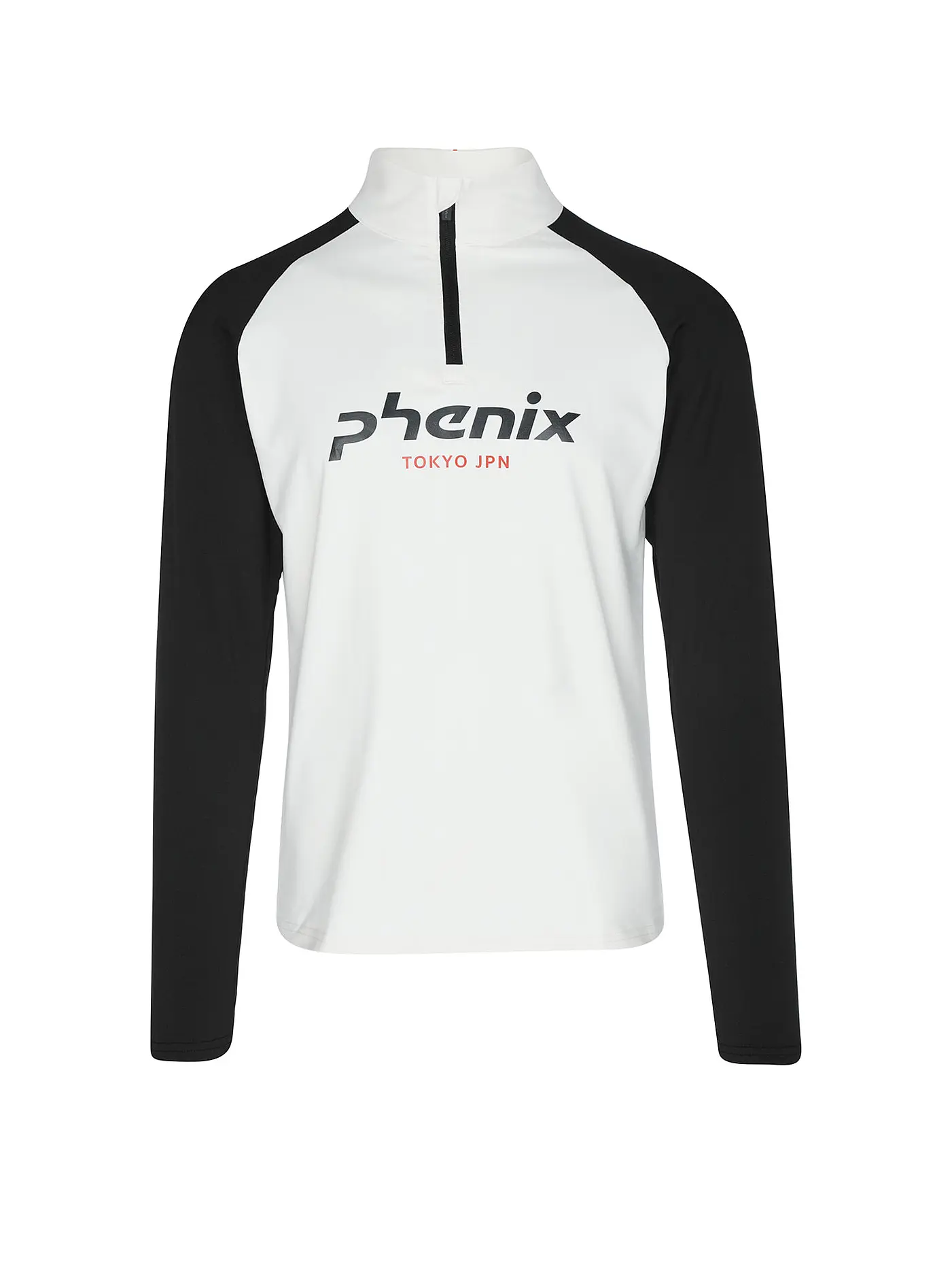 PHENIX | Herren Unterzieh Zipshirt  PH Logo Inner | weiss